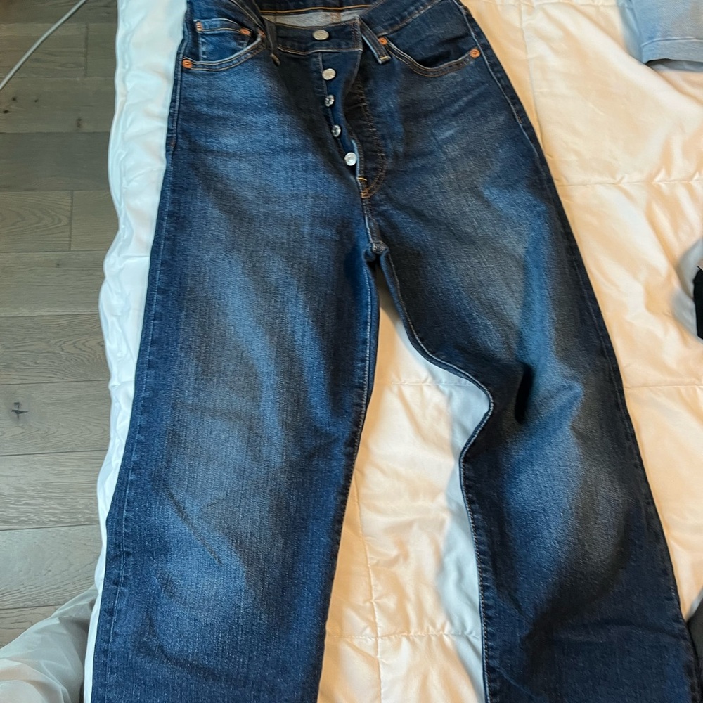 Levi's Women's High Rise Jeans - Dark Blue